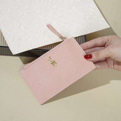 Casual deer fashion wallet