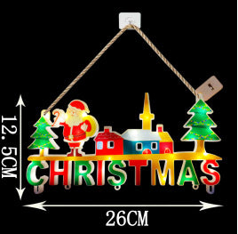 Halloween Christmas Series Suction Cup Lights Ladder Lights