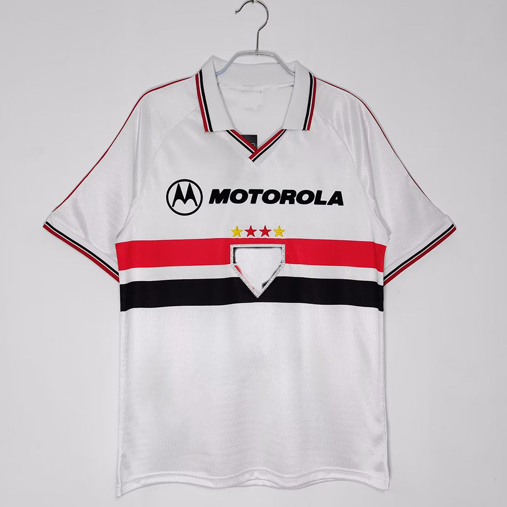 2000 S?o Paulo Home Retro Baptista Simplicio Jersey