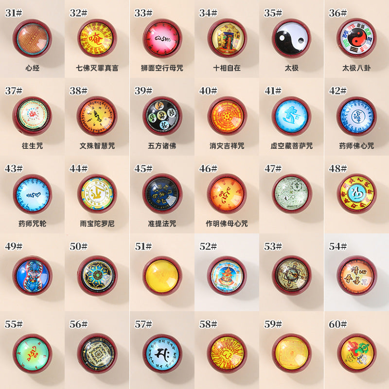 97% high content purple gold sand thangka beads