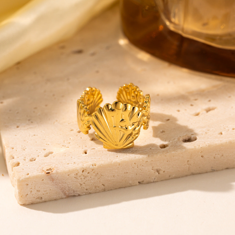 Titanium Steel Shell Ring