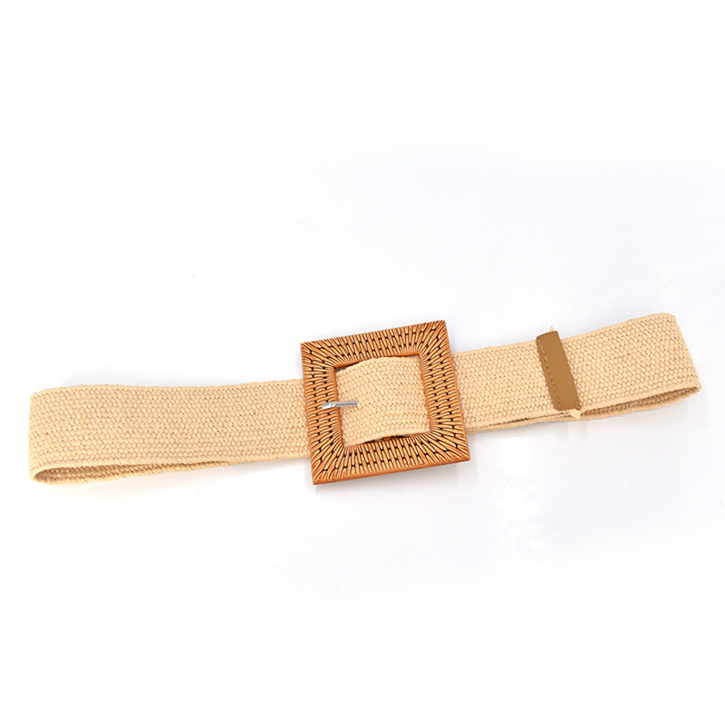 Braided elastic elastic belt