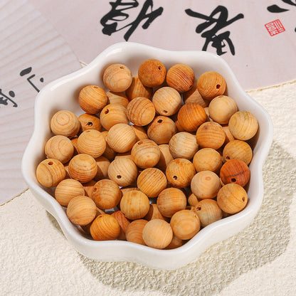 Cypress loose bead wooden DIY bracelet