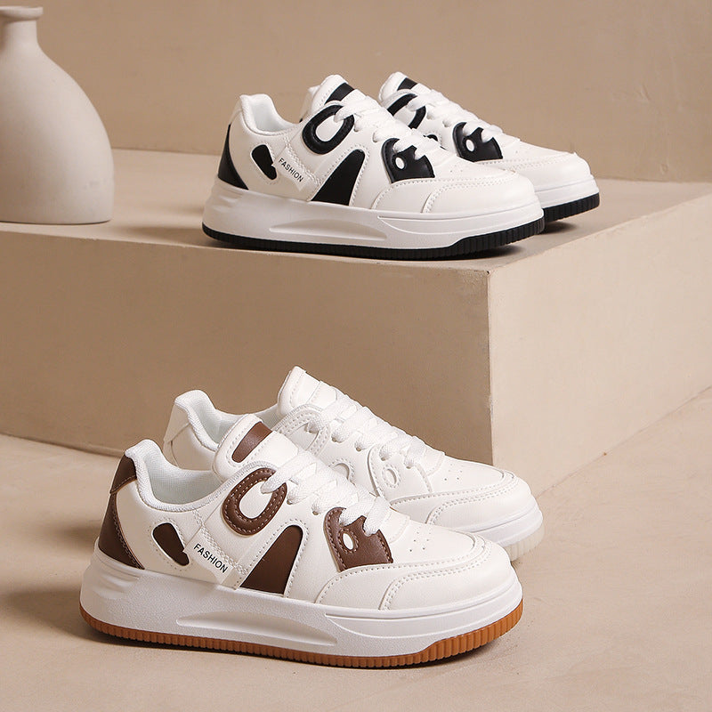 Fall popular new white shoes for women