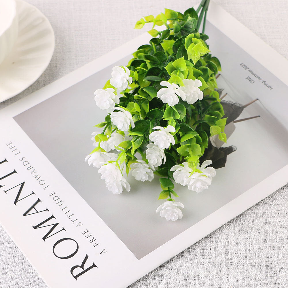 Artificial flower seven-forked eucalyptus camellia