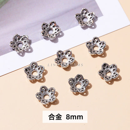 Tibetan silver alloy small pendant accessories