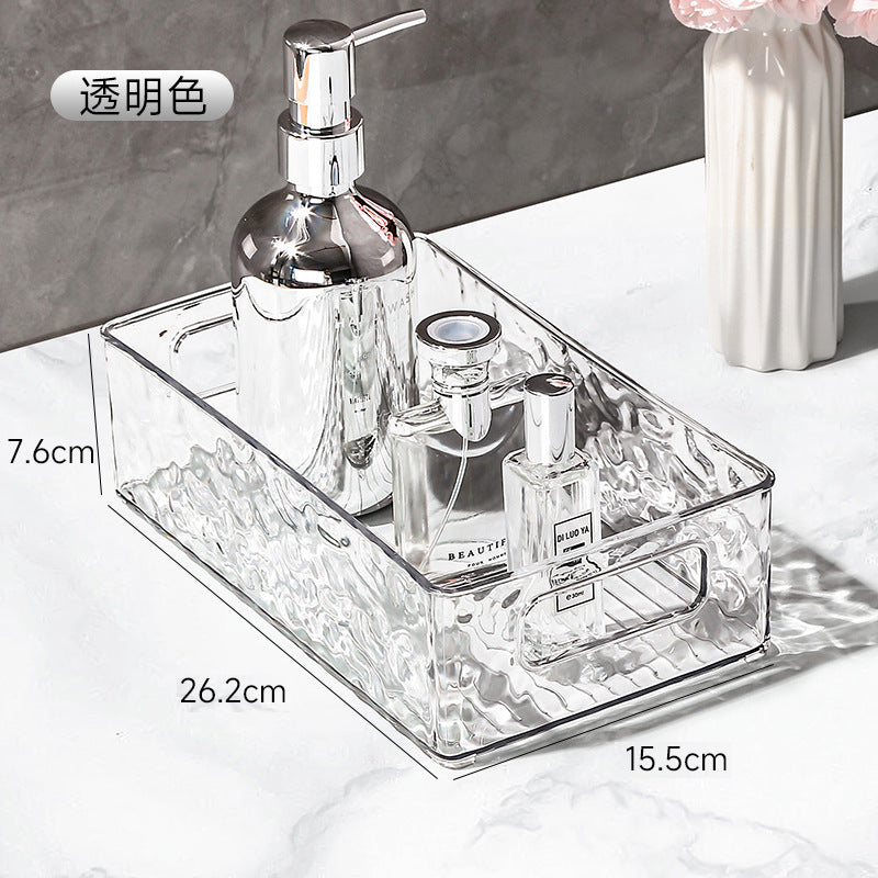 PET Transparent Storage Box, Refrigerator Organizer, Desktop Organizer
