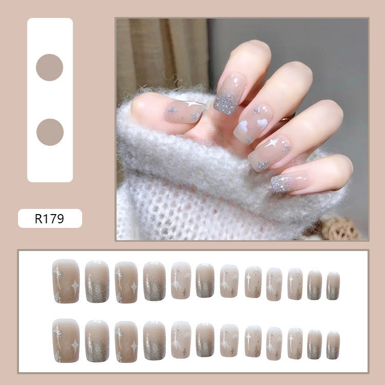 Removable Press-On Nail Art