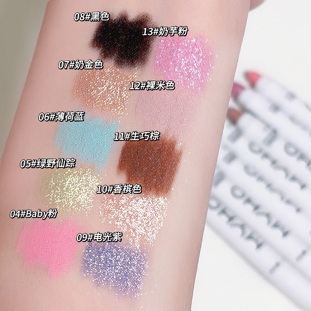 Bolígrafo resaltador con brillo 