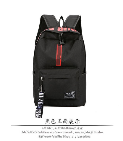 Backpack Canvas Large Capacity Student School Bag