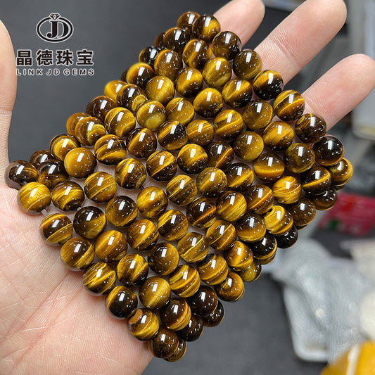 7A Natural Yellow Tiger's Eye Bracelet
