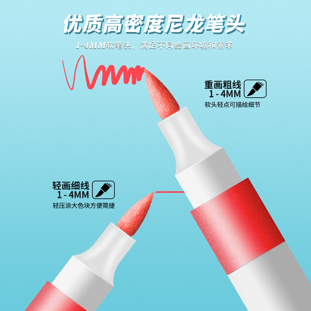 Soft Head Acrylic Marker Set