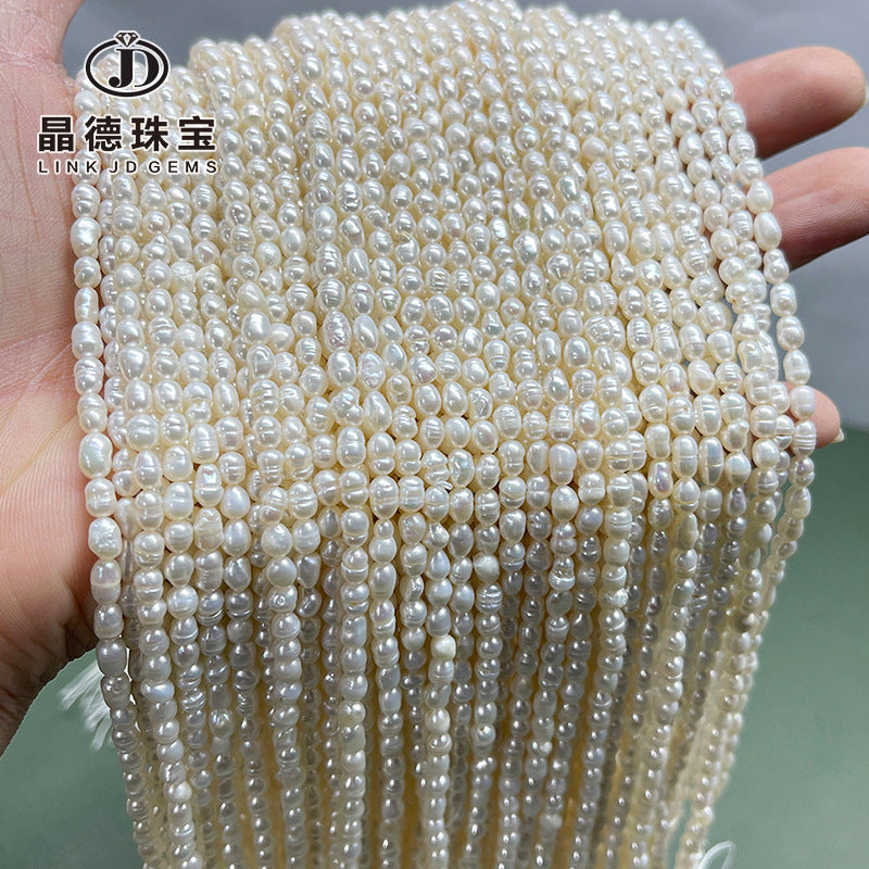 3.5-4 mm Natural Freshwater Baroque Pearl