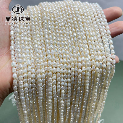 3.5-4 mm Natural Freshwater Baroque Pearl