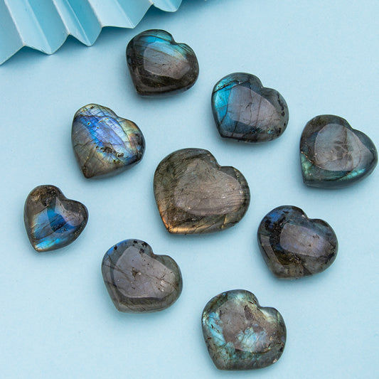 Crystal raw stone ornaments moonstone home decoration ornaments