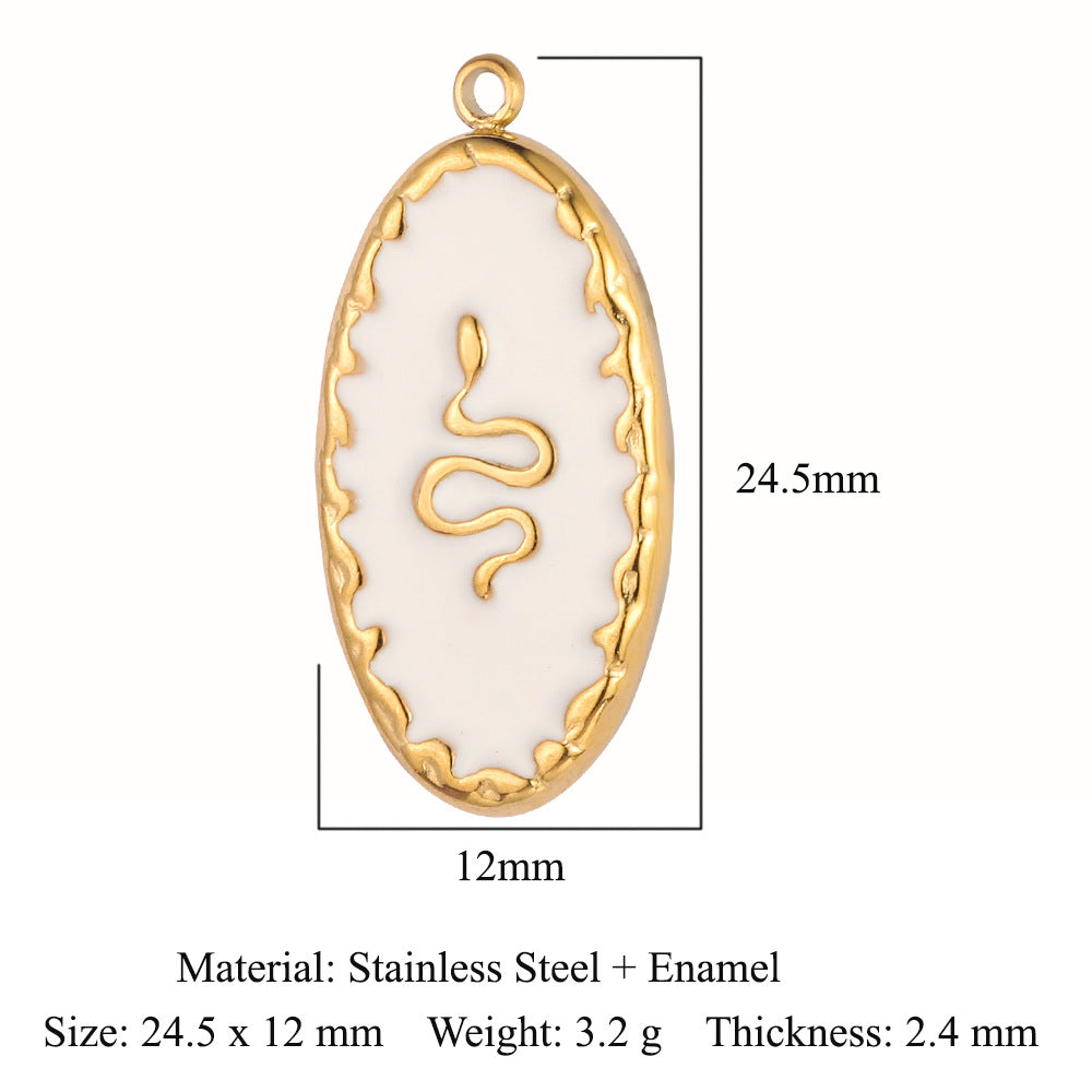 Branches Leaves Tree of Life Flowers Stainless Steel Pendant