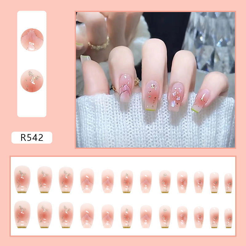 Summer Sweet Cool Series INS Style Wearable Nail