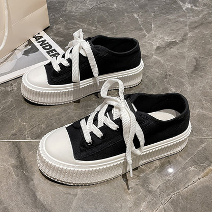 Chanel style thick-soled women's shoes