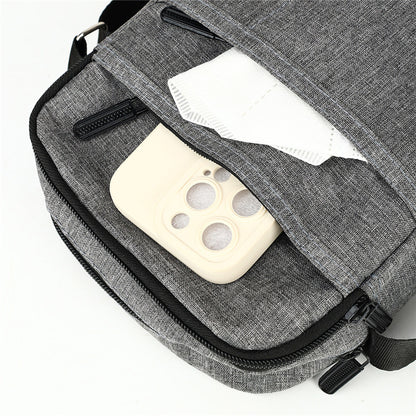 Crossbody bag casual men's multi-function