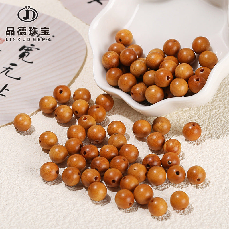 Barbie Sandalwood Loose Bead Sandalwood Teak Bracelet