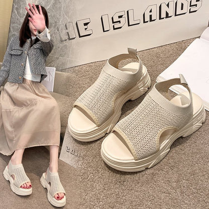 Sports platform comfortable sandals