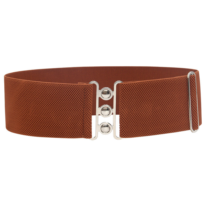 Elastic elastic wide belt new