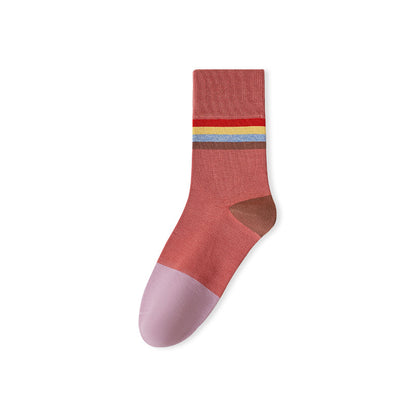 Cotton Breathable Anti-Odor Mid-Calf Trendy Socks