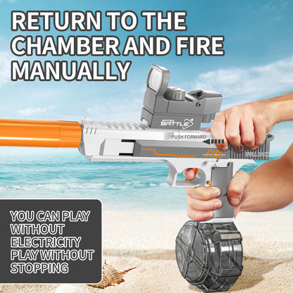 Rechargeable Automatic Water Gun, Large Capacity
