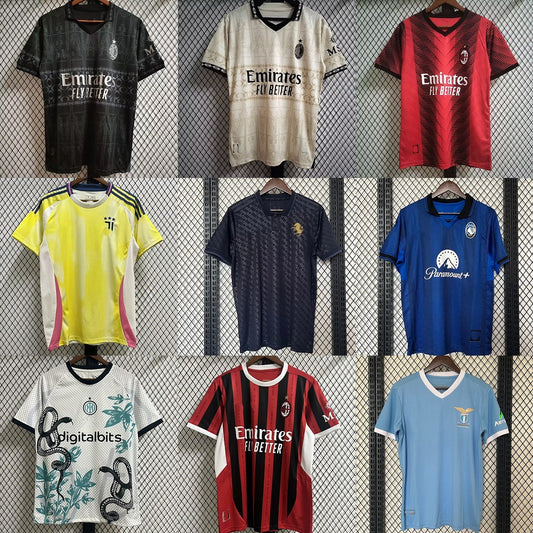 24-25 Serie A Inter Atalanta AC Milan Lazio Home Away Jersey