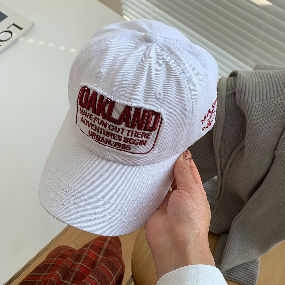 Gorra de béisbol de moda vintage con parte superior suave 