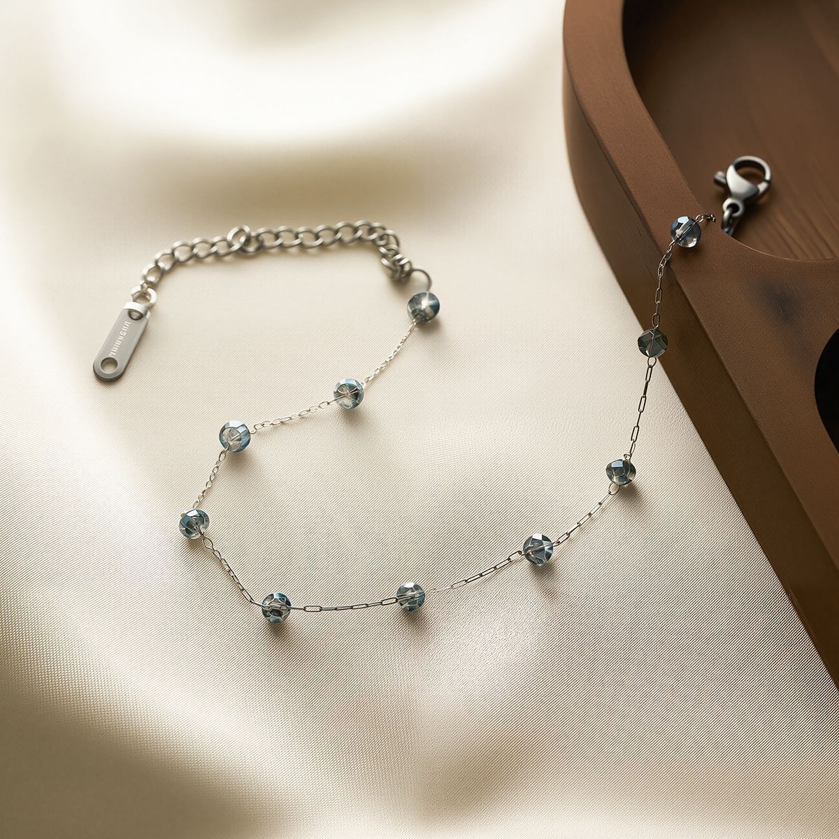 Stainless steel natural stone bracelet for women