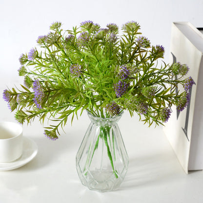 Simulation plant flower arrangement materials plastic flowers fake grass