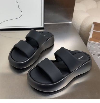 Versatile one-word drag women's casual sandals