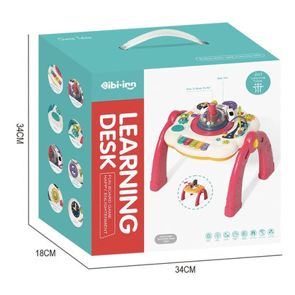 Children's Multi-functional Learning Fun Game Table Electric Early Education