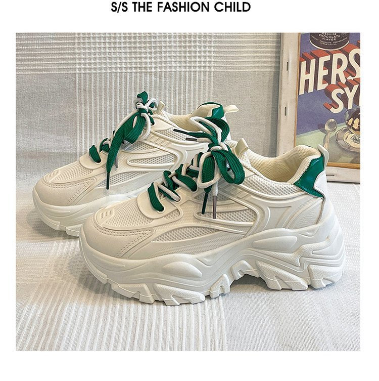 Thick-soled heightening fashion casual shoes