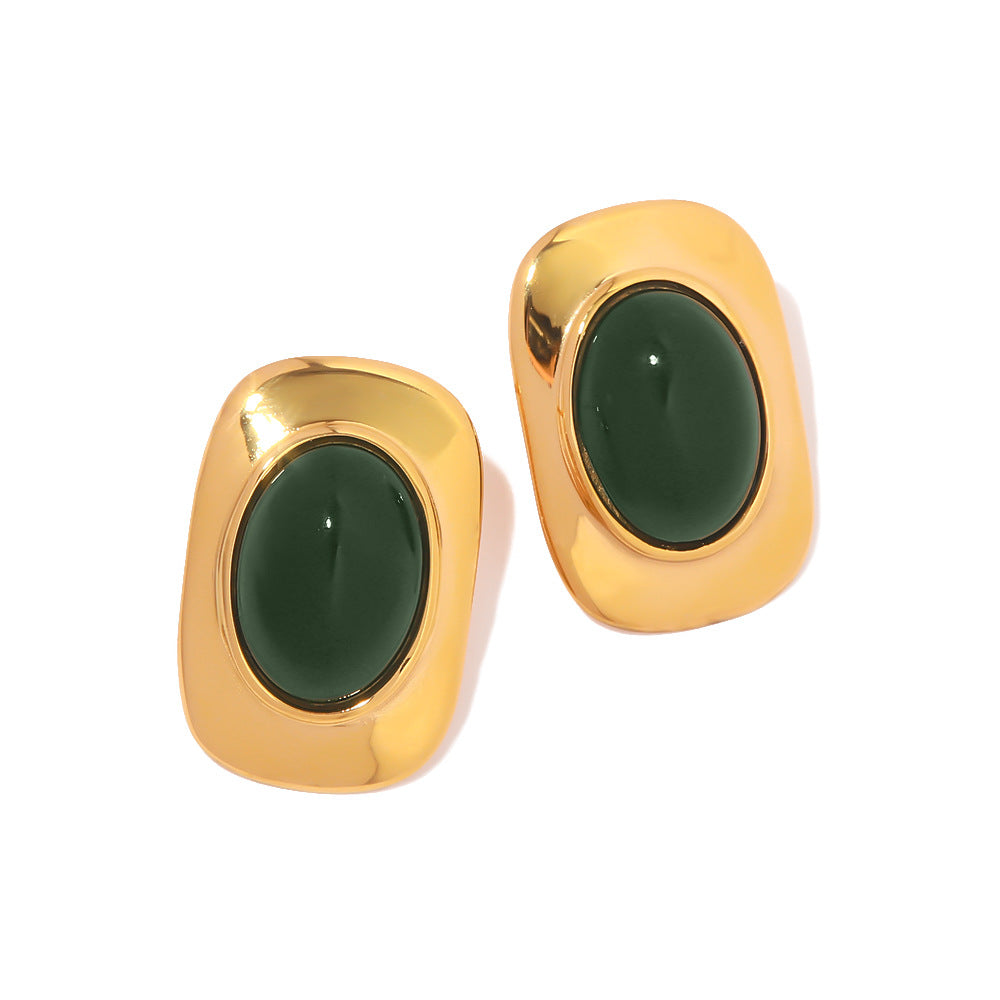 Oval Earrings