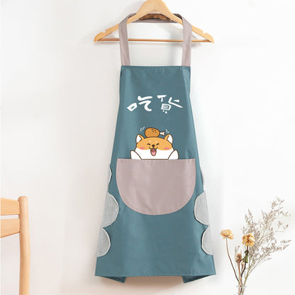 Apron home kitchen waterproof greaseproof