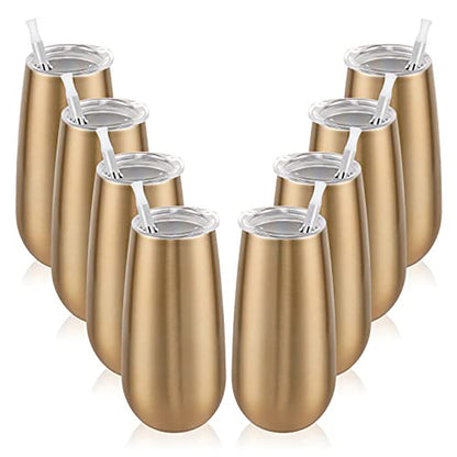 Thermos cup U-shaped big belly cup red wine glass