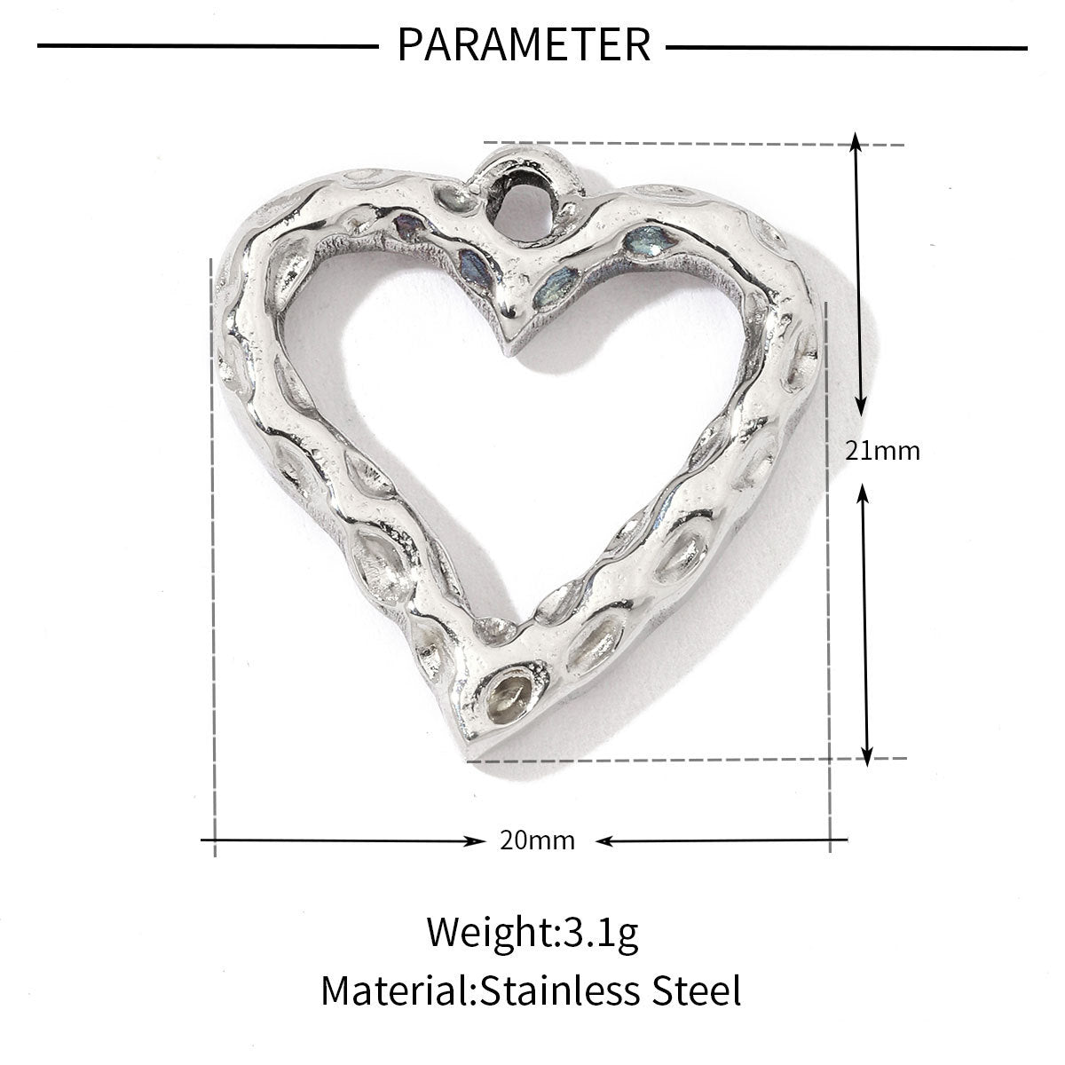 Tree of Life Devil's Eye Titanium Steel Pendant