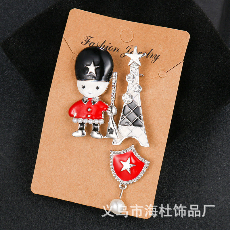 Oil drop brooch wholesale