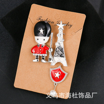 Oil drop brooch wholesale