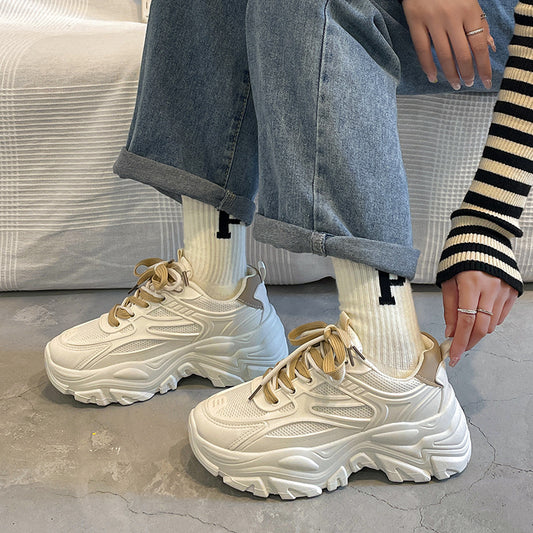 Thick-soled heightening fashion casual shoes