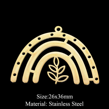 5 pcs/pack, snail bear, moth snake pendant.