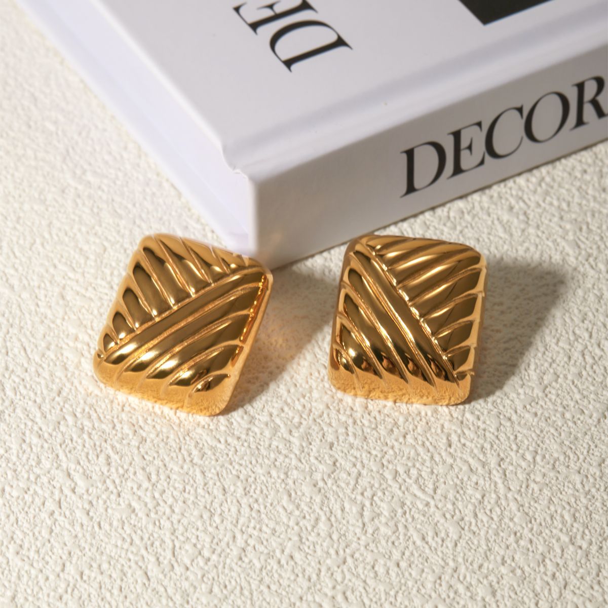Square Braided Earrings