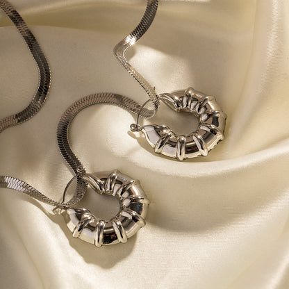Pendientes huecos vintage 