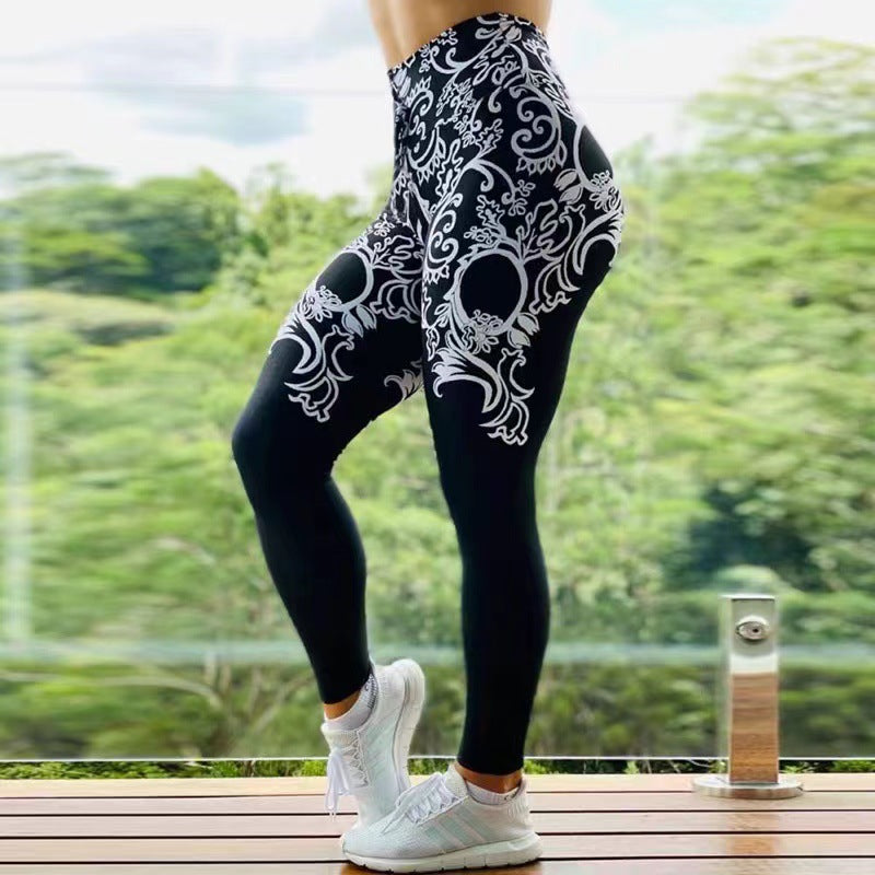 Pantalones de yoga sin costuras color melocotón para levantamiento de glúteos Leggings deportivos moldeadores de cintura alta 