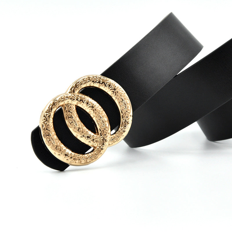 Simple and versatile multi-color thin belt