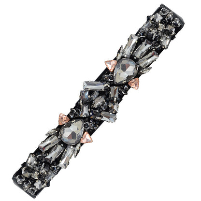 Rhinestone elastic belt