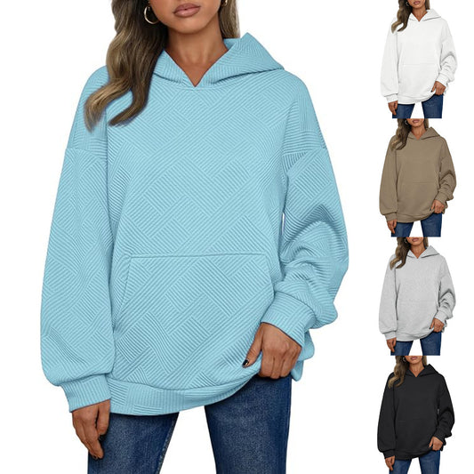 Hooded pocket sweatshirt