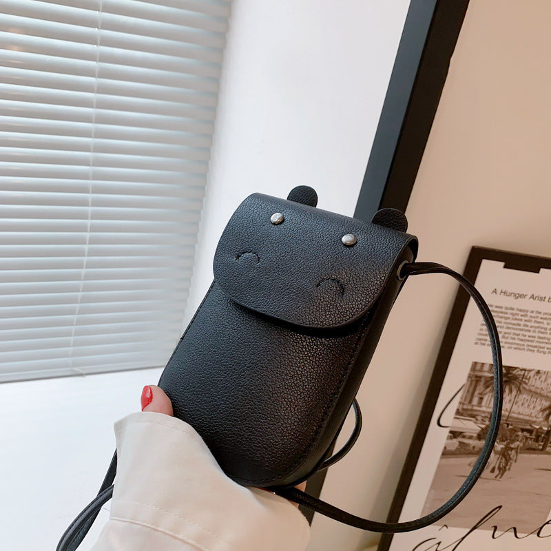 Cute cartoon mobile phone bag mini bag
